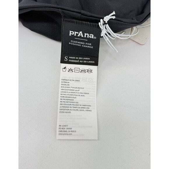 NWT Prana Women's Gemma Reversible Hipster Swim Bottom Black Size Sm - Picture 4 of 5